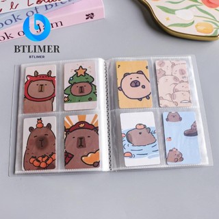 Btlimer PP Collect Book, Album ảnh trong suốt kẽ mờ INS, Quà tặng đựng thẻ 3 inch nhiều túi chất lượng cao