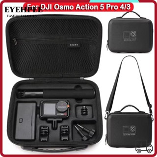EYEHPEE Mang theo, Túi đựng vai di động cứng, Hộp đựng túi xách chống nước bảo vệ cho DJI Osmo Action 5 Action 4 3 Phụ kiện máy ảnh hành động