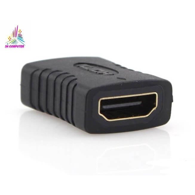 [HCM]Đầu nối HDMI Đầu nối HDMI 2 đầu âm Connect Adapter (Đen) Tiện ích hơn Cáp chuyển đổi HDMI sang 