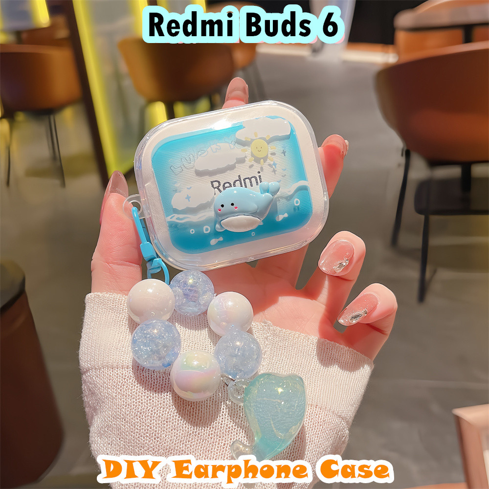 [Bộ sưu tập] Dành cho Redmi Buds 6 Vỏ bọc tai nghe silicon mềm sáng tạo hoạt hình DIY NO.1