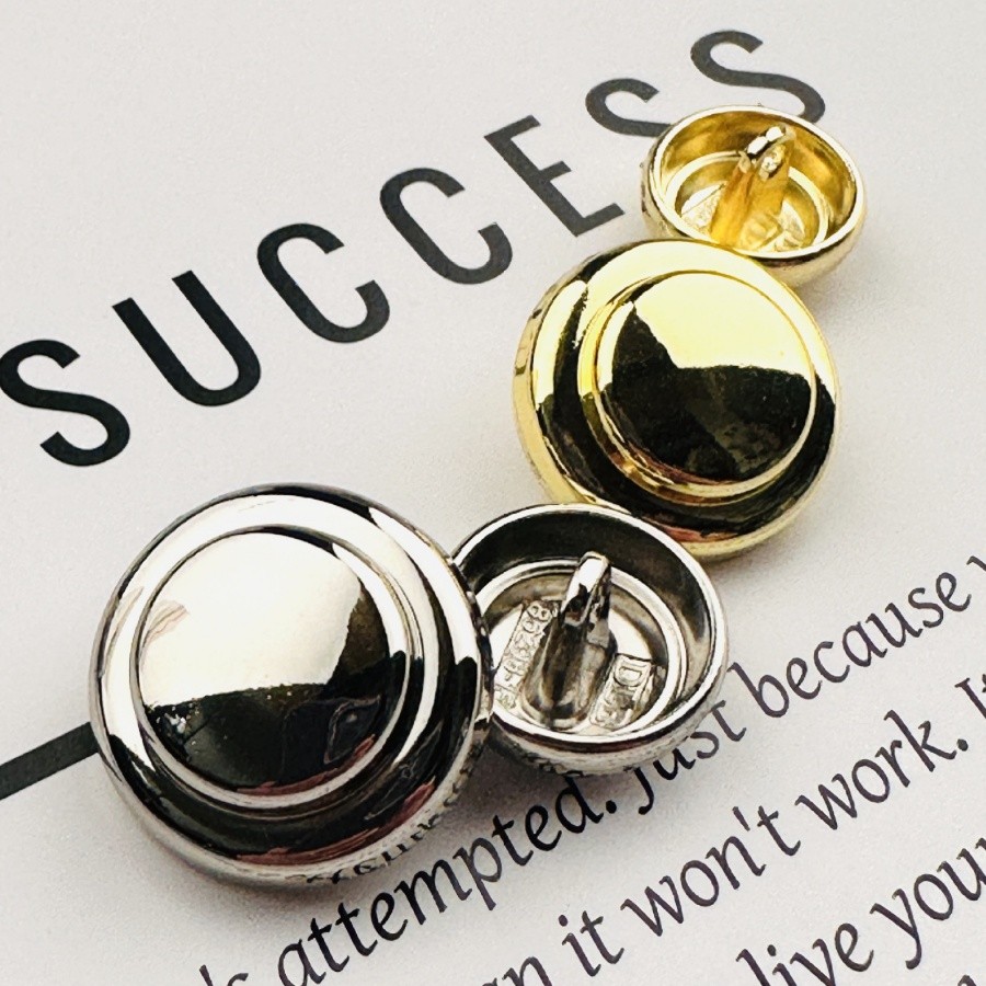 10 Cái / bộ Nút May Hợp Kim 18 Mm Cho Quần Áo Trang Trí Thủ Công Nút Kim Loại