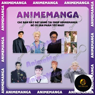 Móc khóa 30 Anh Trai Say Hi cute móc khoá quà lưu niệm, phụ kiện túi xách balo móc khoá bằng arcrylic trong suốt