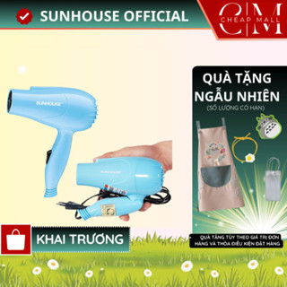 Máy sấy tóc Sunhouse mini SHD2305 Chính hãng, 2 tốc độ tay cầm gấp gọn đem đi du lịch giá rẻ - CHEAPMALL SUNHOUSE