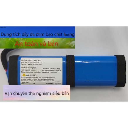 Mới cho JBL Wardrums Xtreme 3 thế hệ GSP-2S2P-XT3A Pin mới