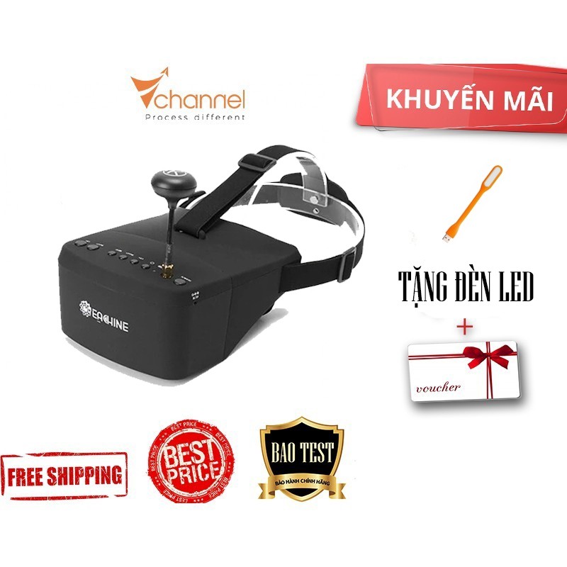 Kính FPV Eachine EV800 / EV800DM [Tặng ĐÈN LED, freeship COD toàn quốc, bao test]