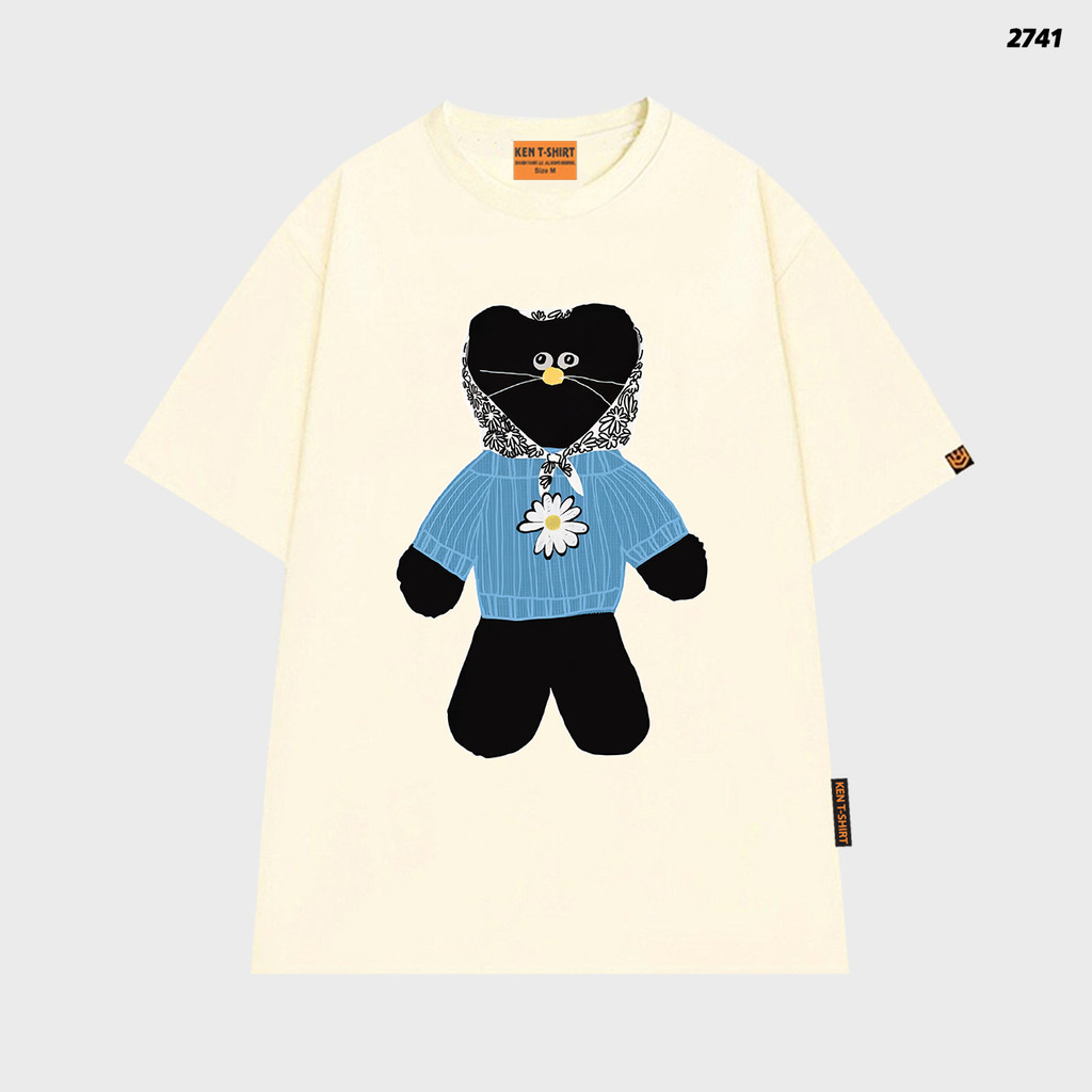 ÁO THUN TAY LỠ HY KORÉ DAHEE PEACE 2741 PEACE & CUTE DỄ THƯƠNG KHÓ CƯỠNG