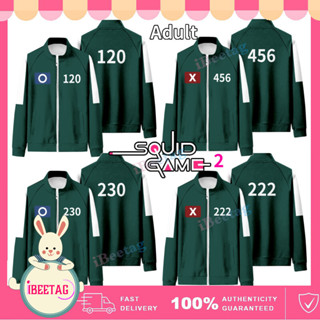 Squid Game Mực Trò Chơi Áo Khoác / Quần Nam Nữ Halloween Trang Phục Hóa Trang Phù Hợp Với Netflix Vai Trò Chơi Đảng Đội Sự Kiện Trang Phục Áo