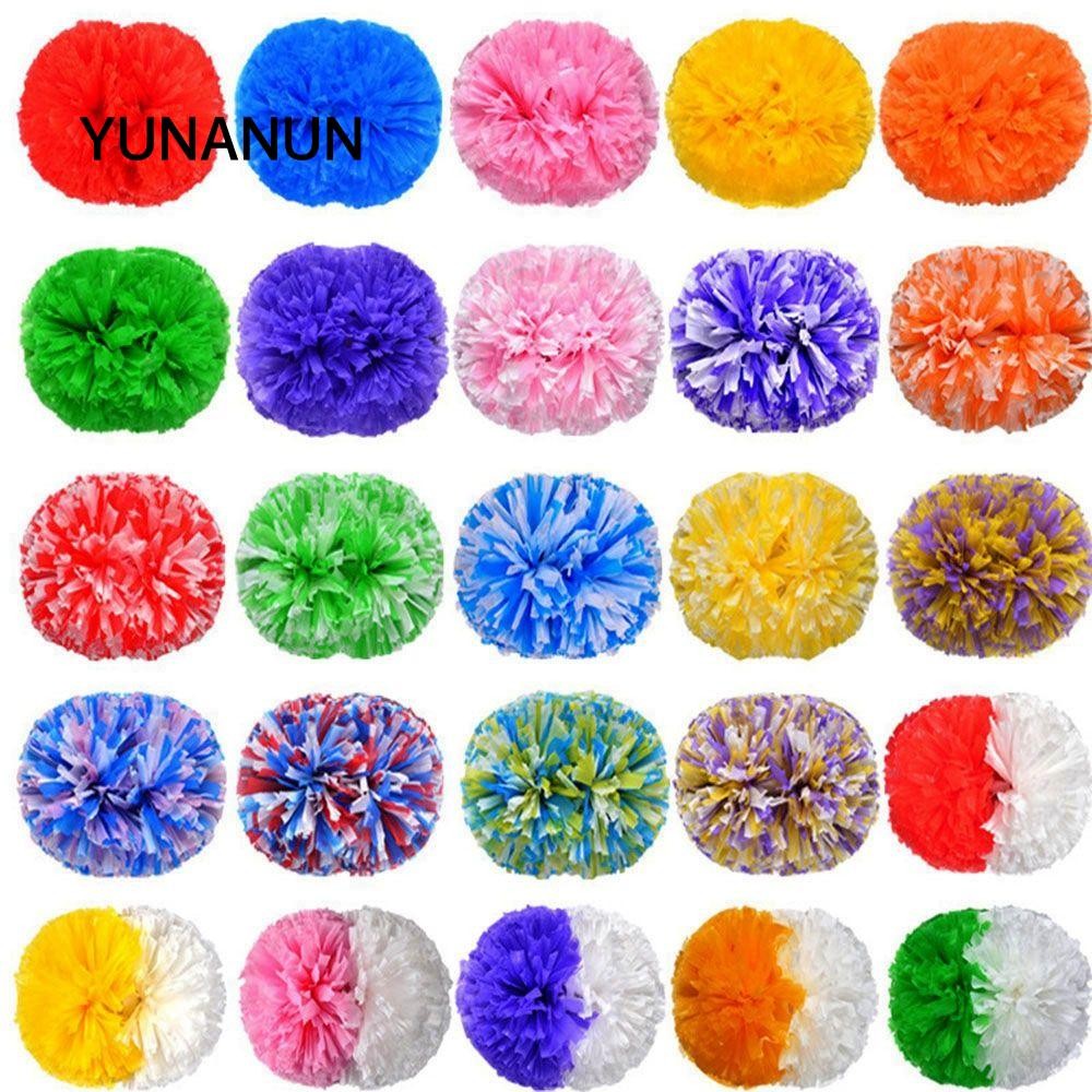 Yunaun Bóng cổ vũ Cổ vũ Cuộc thi hòa nhạc Hoa Tay cầm hai lỗ Trang trí tiệc khiêu vũ