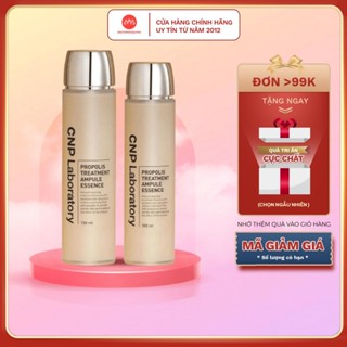 Nước thần keo ong CNP Laboratory Propolis Treatment Ampule Essence Toner cấp ẩm phục hồi [Tách set]