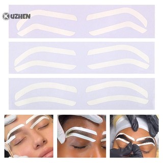 Kuzhen Eyebrow Stencil Sticker Brow Shape Tape Microblading Lông mày Phụ trợ Miếng dán cho vị trí lông mày HOT
