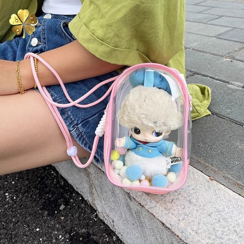 Bubble Mart DIMOO DIMOO Disney series Vinyl Vỏ bảo vệ Cotton Doll Pain Bag cm Chống bụi Đi bộ Túi ch