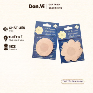 Bộ 10 Miếng Dán Nhũ Hoa Đầu Ti Dan.Vi 022