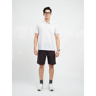 Quần short khaki VIETTIEN SMART CASUAL vải cotton phom regular VT00000270