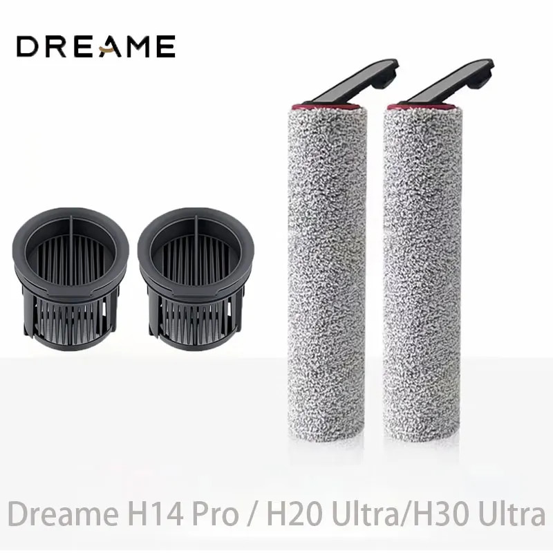 Chính Hãng Dreame H14 Pro / H20 Ultra / H30 Ultra Floor Scrubber Máy Hút Bụi Con Lăn Bàn Chải Bộ Lọc
