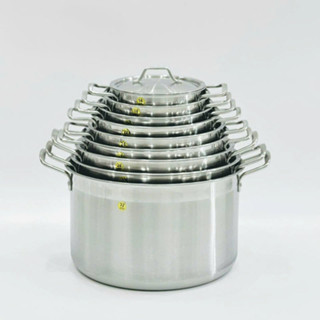 [Chính hãng] Nồi Inox 430 Nắp inox từ size 16cm – 32cm thích hợp nấu nướng - luộc gà – hầm thịt tiện dụng