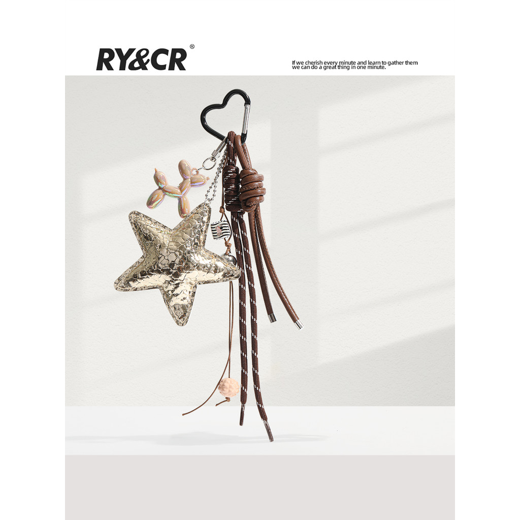 Hàn Quốc ins Phong Cách Mùa Hè Sản Phẩm Mới Thời Trang Blogger Độc Đáo Cùng Phong Cách Bạc Hợp Thời Trang Túi Da Ngôi Sao Năm Cánh Mặt Dây Chuyền Túi Trang Trí Mặt Dây Chuyền Melade miu Túi Phong Cách Treo Móc Khóa Siêu Đẹp Quà Tặng Cặp Đôi Nữ