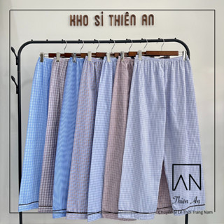 [HCM][HỎA TỐC]Quần Pijama Nam Trung Niên Quần Dài Mặc Nhà Quần Ngủ Cho Người Lớn Tuổi Thiên An CAMAVINGA