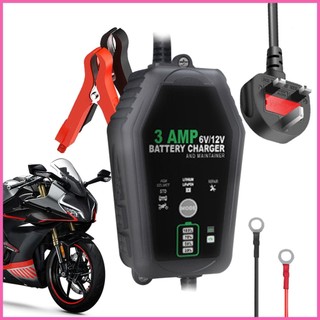 Bộ bảo trì pin ô tô Bộ sạc pin ô tô Bộ bảo trì nút 6V và 12V Pin ô tô