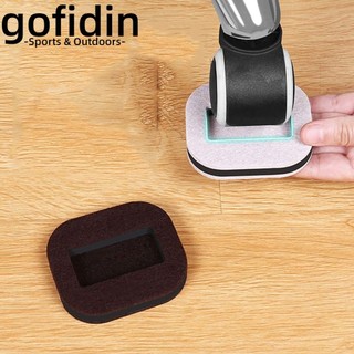 Gofidin Tấm lót chân ghế nỉ, Tấm lót ghế chống trượt Giảm tiếng ồn, Phụ kiện ngăn ngừa trầy xước Tấm bảo vệ sàn ghế sofa