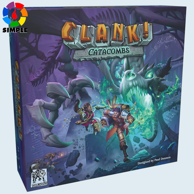Dire Wolf Clank Catacombs Board Game