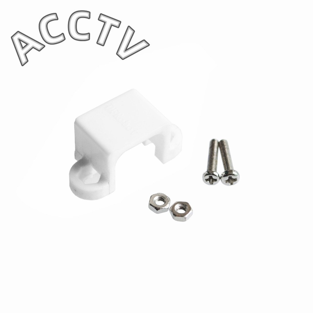 Giá đỡ động cơ bằng nhựa trắng cho các bộ phận mô hình DIY động cơ N20 / N30 Micro DC