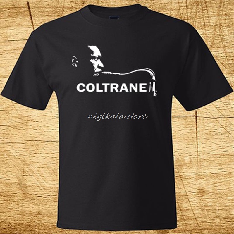 Mới John Coltrane * Trane Music Legend Áo nam Đen Size S-5XL Áo Nam Tay Ngắn Áo Sơ Mi