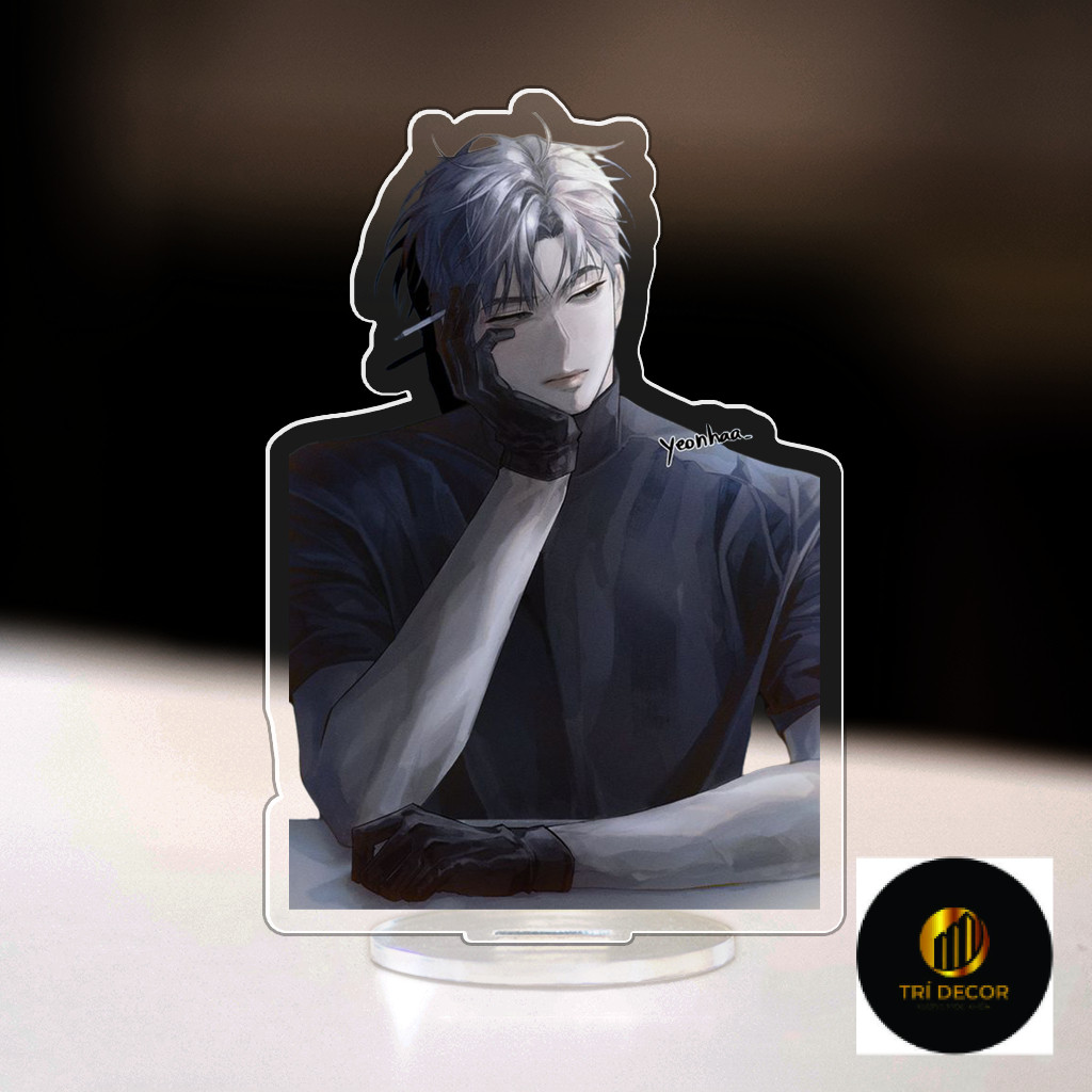 Standee, Móc Khoá Passion Jeong Jae Ui Ilay Riegrow BL Manhwa, Manhwa quà tặng bạn bè, người thân