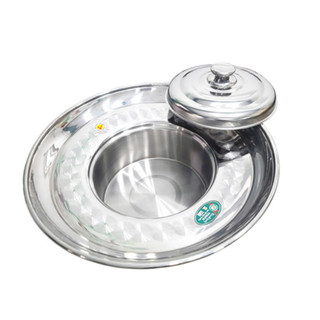 [Ảnh thật] Nồi Lẩu Sống Mâm Vành Inox Tithafac với kích thướt từ 18cm - 20cm – 22cm Tiến Thành