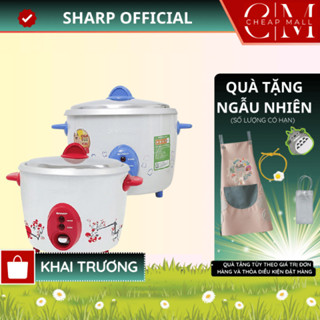 Nồi cơm điện nắp rời Sharp KSH-D18V (1.8L) - Màu Ngẫu Nhiên - Bảo Hành Chính Hãng 12 Tháng - CHEAPMALL SUNHOUSE