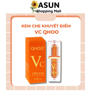 Kem Nền Che Khuyết Điểm QHOO VC Cung Cấp Vitamin C Cho Da Mềm Mịn Căng Mướt 30g Five VC Face Cream