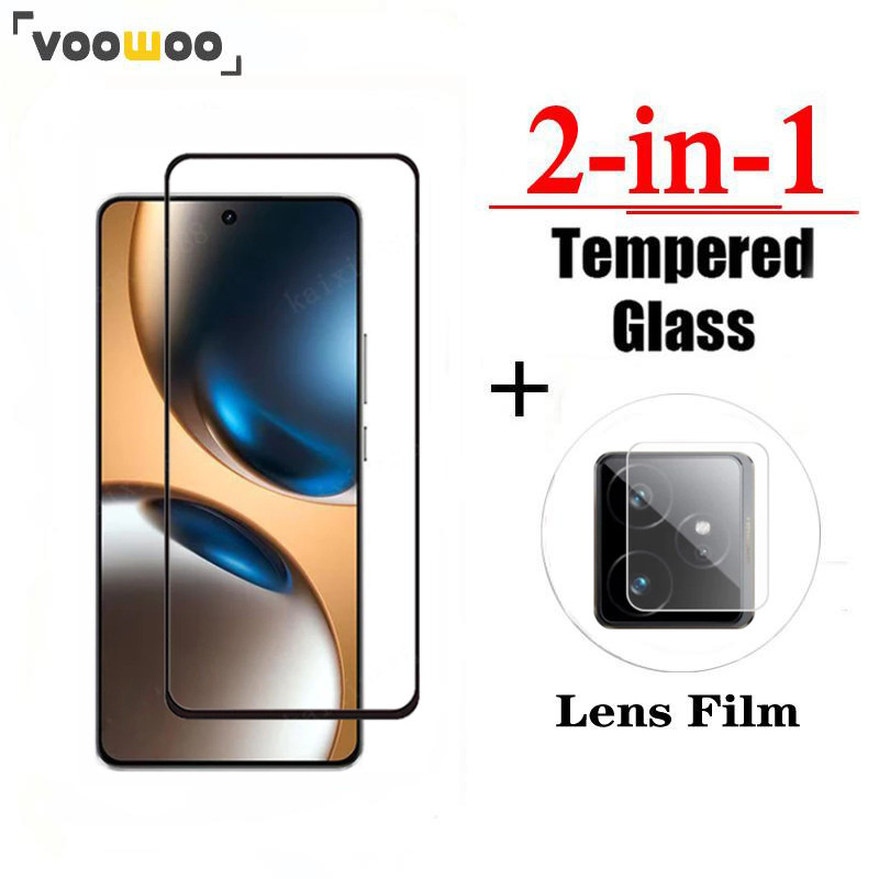 Realme GT 7T 5G Full Cover Kính Cường Lực Cho Realme Neo 7 14 13 5G Note 60X 60 C75 C63 C53 Bảo Vệ M