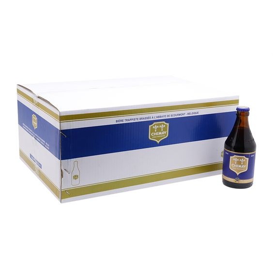 Bia Chimay xanh 9% - bia Bỉ - 1 thùng 24 chai 330ml