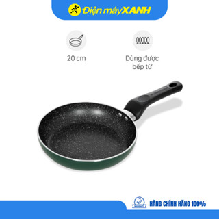 Chảo nhôm chống dính vân đá đáy từ 20 cm Sunhouse SH20G