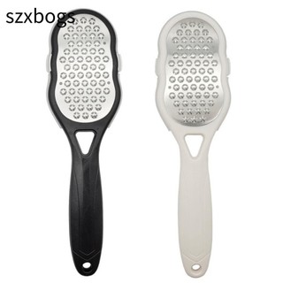 Dụng cụ chăm sóc bàn chân SZXBOGS, Máy mài tấm chân chăm sóc bàn chân hai mặt, Dụng cụ tẩy da bằng thép không gỉ cầm tay Da chết