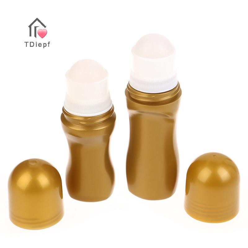 [Tdiepf] 30ml / 50ml Chai bi lăn nhựa Hộp đựng sương mù Du lịch Chai có thể đổ lại DIY Khử mùi MỚI