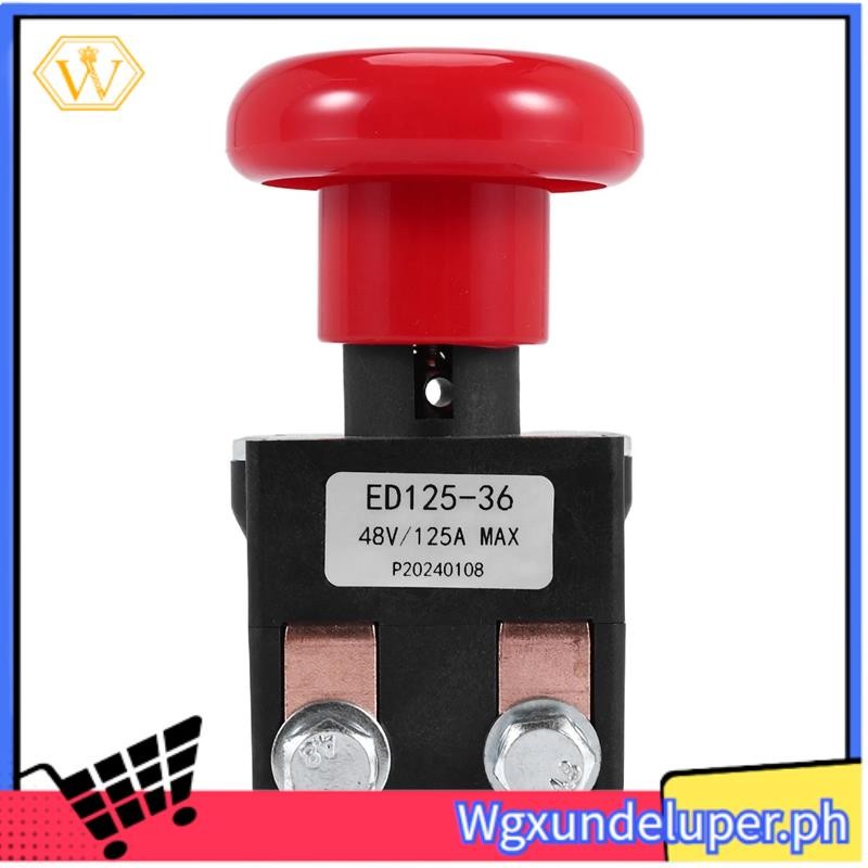 Công tắc dừng ngắt kết nối khẩn cấp ED125-36 48V 125A cho Big Joe EZ30 E30 D40 EZ40 111551000800 Xe 