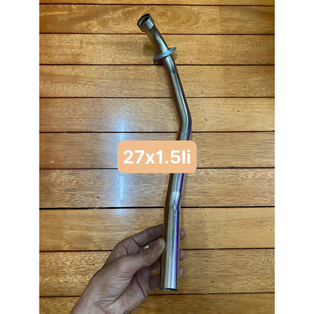 ⚡️FREESHIP⚡️  Cổ Pô inox 304 gắn Pô zin phi 27x1.5 li cho Future 1