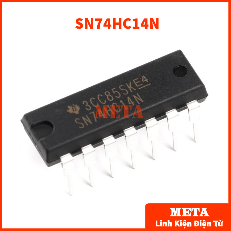 SN74HC14N Dip 14 Chân Cắm - SN74HC14 74HC14 HC14 7414