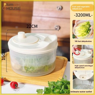 PlumHOUSE Hướng Dẫn Sử Dụng Salad Spinner Máy Sấy Rau Trái Cây Thực Phẩm Khử Nước Nhanh Khô Nhà Bếp Hộ Gia Đình Rau Dehydrator VN