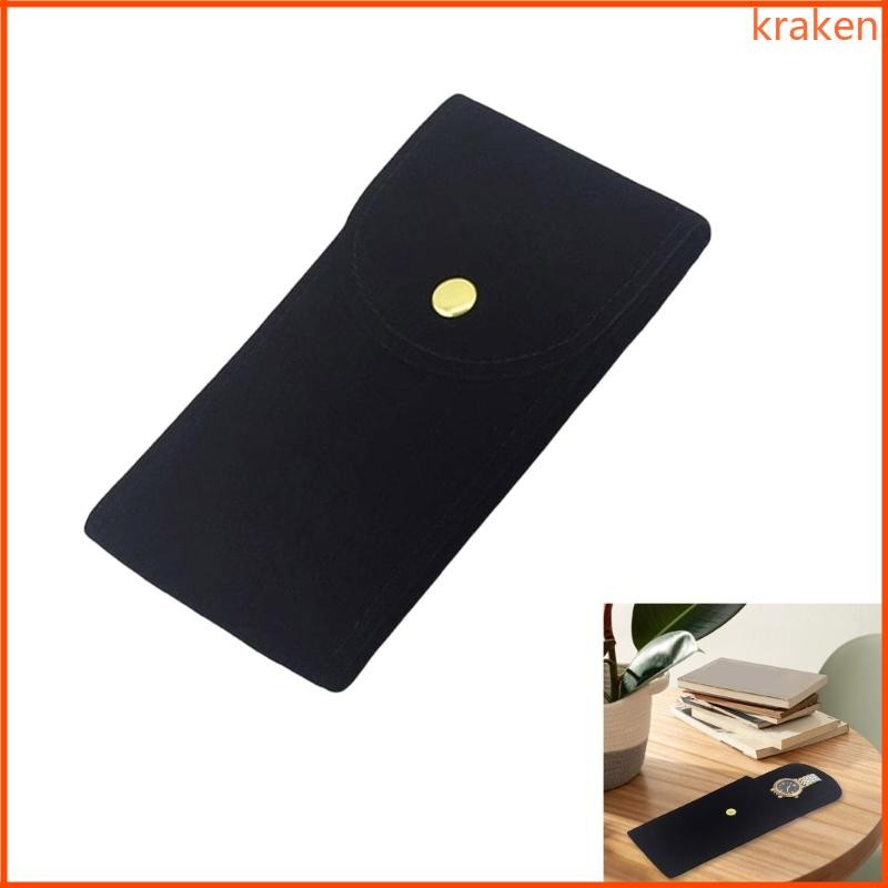 KRA Watch Travel Case Nhung Túi đựng đồng hồ Túi đựng đồng hồ Túi đựng đồng hồ thủ công cho đồng hồ