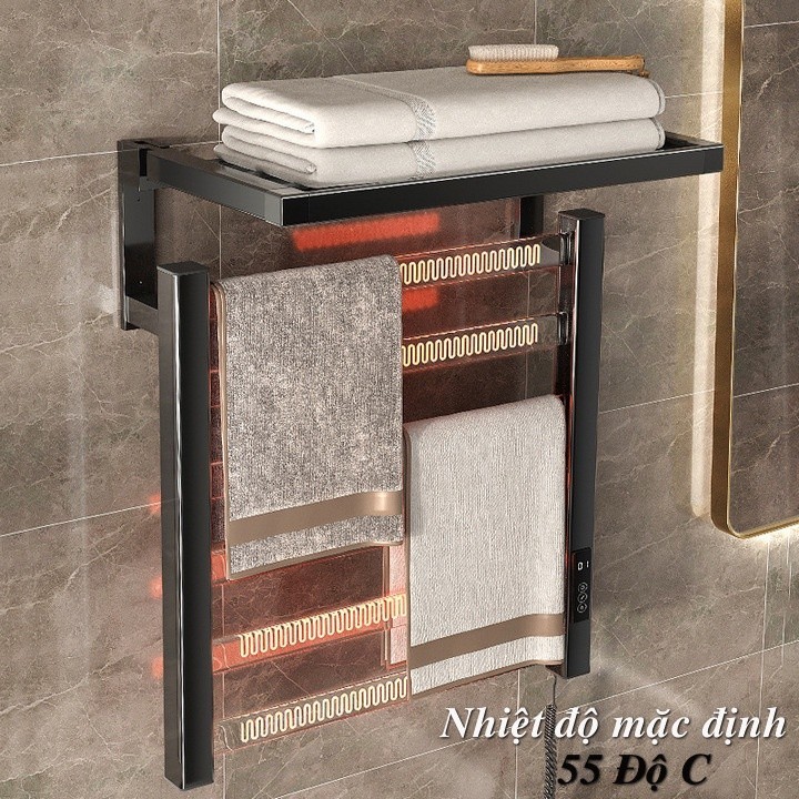 Giá Treo Khăn Sưởi Khô ERMO Luxurious Towel Rack Mẫu R1674 Travel Towel