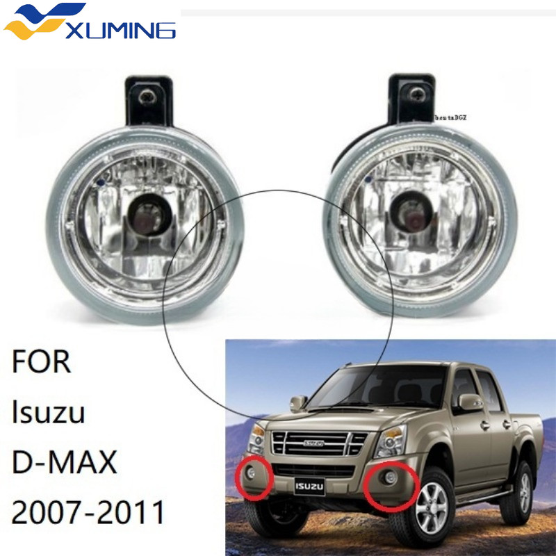 XM CHO Isuzu DMax D-Max 2007 2008 2009 2010 2011 OEM Đèn Sương Mù Foglight Spot Đèn Thể Thao