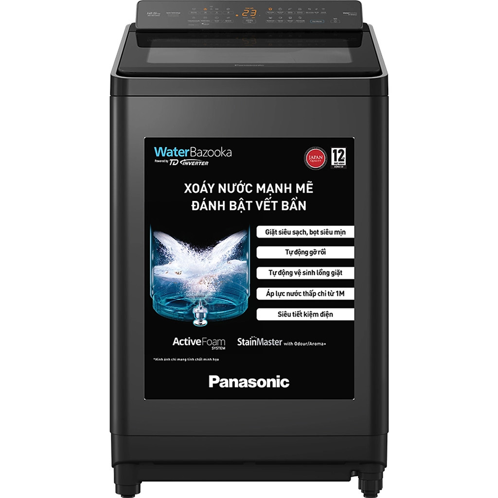 Máy Giặt Panasonic Inverter 11.5kg NA-FD115W3BV - Hàng Chính Hãng