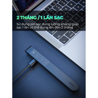 Bút trình chiếu powerpoint SIDOTECH PL1H laser thuyết trình chuyển slide lazer pin sạc nhỏ gọn