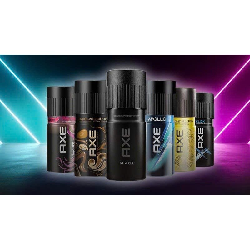 XỊT NGĂN MÙI TOÀN THÂN hương nước hoa AXE APOLO / BLACK / GOLD 135ml