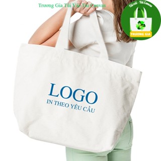 Túi vải canvas Trương Gia nhiều kích thước in theo yêu cầu