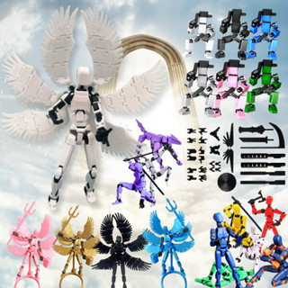 In 3D Đồ Chơi Lắp Ráp Mô Hình Articulado Nhân Vật Hành Động Trẻ Em Nhiều Khớp Di Chuyển Di Chuyển Được Búp Bê Giải Nén