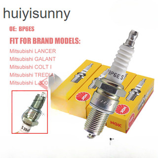 HYS 4 CÁI NGK BP6ES Bugi tiêu chuẩn cho Mitsubishi Lancer EL GL GL GL GL GLS Loại hộp Evolution 2.0 4g63