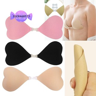 ROCKWAIN11 Áo ngực dính mỏng với ngực nhỏ Tập hợp miếng dán ngực vô hình, Đồ lót vô hình hình hình trái tim thoải mái cho phụ nữ hàng ngày, Váy cưới