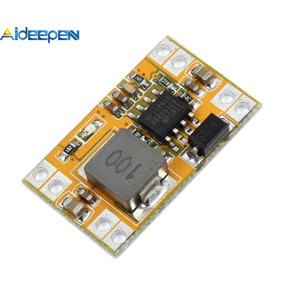AIDEEPEN 1 / 3 / 5 CÁI Mô-đun chuyển đổi bước DC-DC 9V / 12V / 19V sang đầu ra cố định 5V 3A